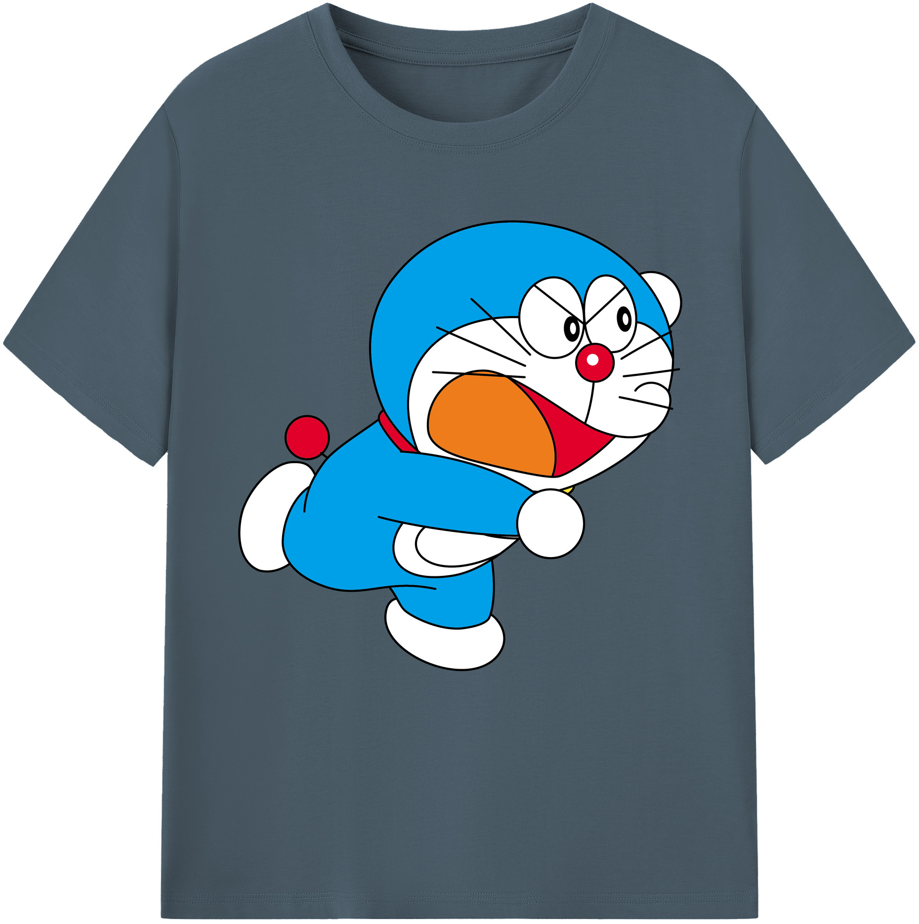 （画像用） ドラえもん Doraemon 綿100％半袖Tシャツ（フロントプリント）